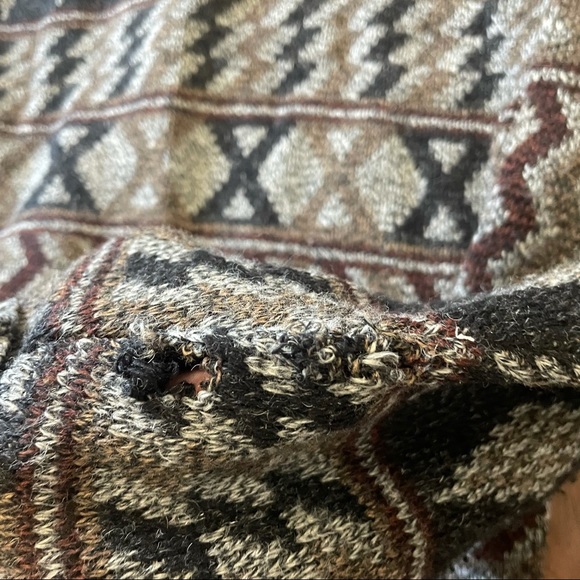 Vintage Woodman Men’s Sweater Cardigan Large 70’s 80’s Wool Made in England - Picture 6 of 6